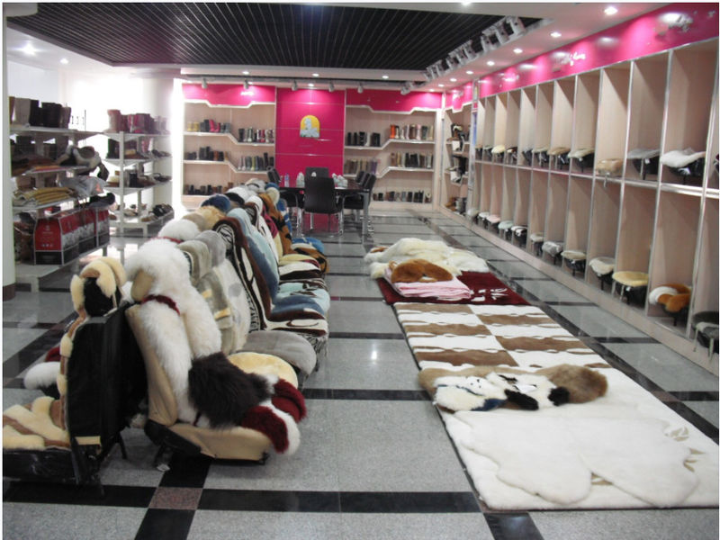 Nangong Bingtai Fur Co., Ltd. linha de produção do fabricante